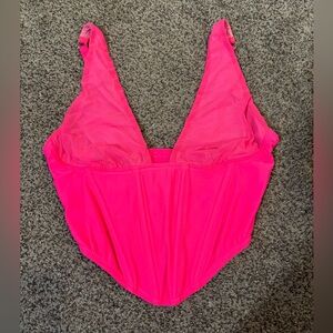 Urban Outfitters Pink Corset Top